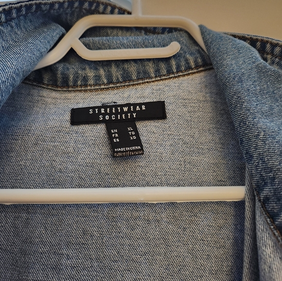 Oversized jean jacket - Picture 3 of 4